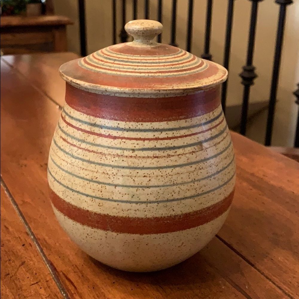 Rare Takahashi Stoneware Canister